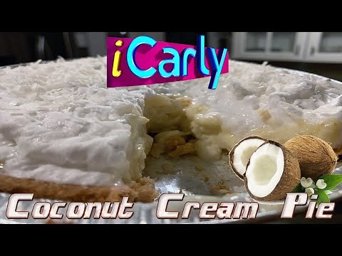 Cloudy Cooks - "Galini's Coconut Cream pie" from iCarly