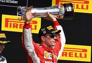 F1: Raikkonen wins US Grand Prix as Hamilton is made to wait for Championship