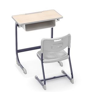 [Hot Item] Professional Manufacture Elementary Middle School Child Desk Seat Single Study Student Desk