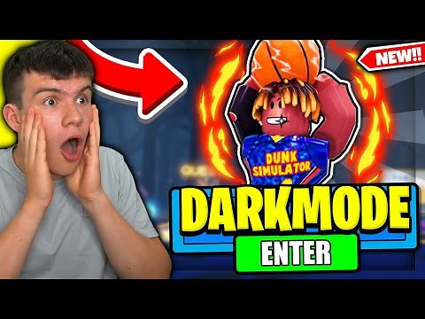 *NEW* ALL WORKING DARK MODE UPDATE CODES FOR DUNKING SIMULATOR! ROBLOX DUNKING SIMULATOR CODES