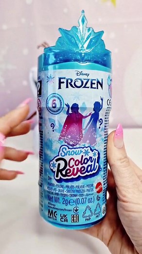 Disney Frozen Snow Color Reveal Unboxing Toy Set Elsa Anna Olaf