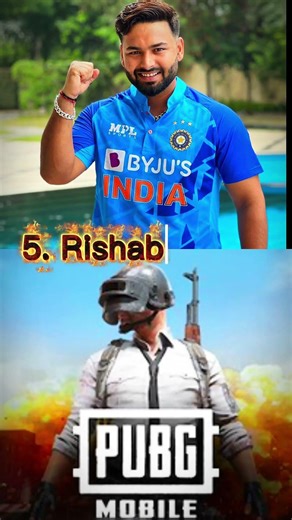 Top 10 Indian Cricketers Favourite Mobile Games 🎮 | Virat Kohli to MS Dhoni|#viral#shorts#subscribe