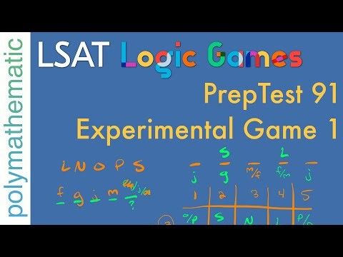 PrepTest 91 Experimental Game 1: Professionals and Languages Game [LSAT Analytical Reasoning]