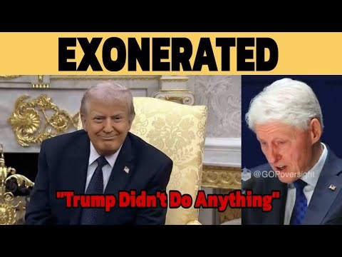 Bill Clinton EXONERATES President Trump! The LEFT Show MORE H*tred For Our Country 📱