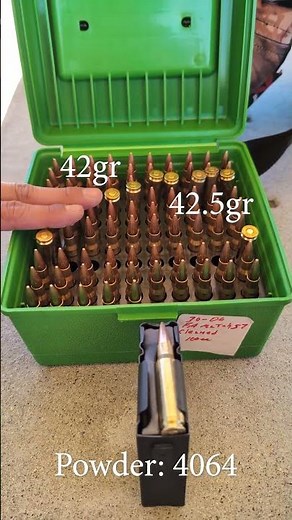 Load development for M1A