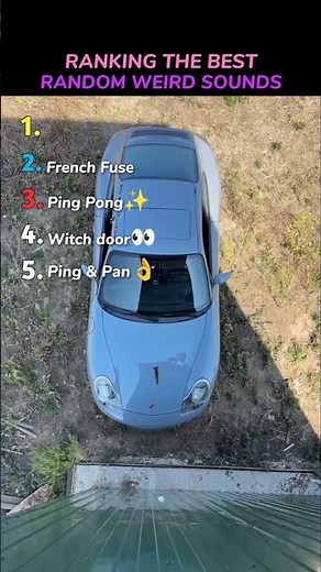 Ranking the best random weird sounds ever.