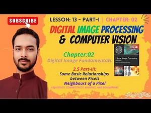 Lesson 13 Part-I: Some Basic Relationships between Pixels Neighbors of a Pixels