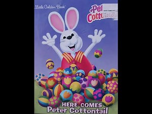 👧Reading"Here comes Peter Cottontail" a bedtime story time book read by Addy's Nana kid's audio book