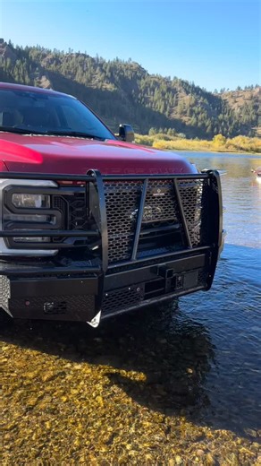 Could be fencing, wrangling, fishing, or hunting in sunny or snow days, our Ranch Hand bumpers work as hard as we do! #ranchhandbumper | Shoot Straight TV with Chad and Marsha Schearer