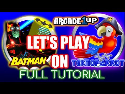 BATMAN RACER ARCADE ON ARCADE1UP ...FULL TUTORIAL