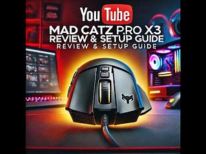 Mad Catz R.A.T. PRO X3 Gaming Mouse Review & Setup Guide