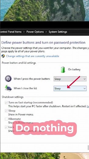Gập màn hình laptop không làm tắt máy trên Windows | Goodtech - Công Nghệ Tốt