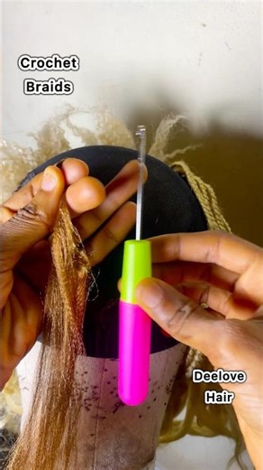 CROCHET BOX BRAIDS ON WIG CAP TUTORIAL #hairtutorial #crochetbraid