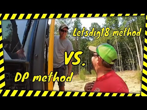 letsdig18 vs Dirt Perfect pond building methods. Complete different approach, same result.