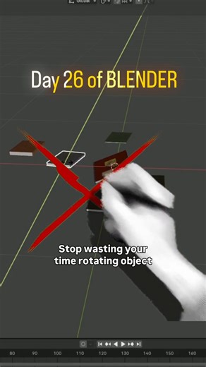 @daily_blenderr on Instagram: "Day 26 in Blender - Master the Randomizer Transform to scatter, twist, and morph your models like magic! ✨ 🔄 Chaos into Creativity Who's turning random vibes into epic 3D art today? Drop a 🔥 if you're hooked! #BlenderMagic" --- [Blender tutorial, randomizer transform, 3D modeling, object scattering, geometry nodes, procedural animation, Blender 3D, digital art, transform tools, randomization effects, indie animation, VFX basics, mesh deformation, creative workflo