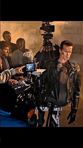 Terminator 2: Judgment Day (1991): The Rare Backstage Footage #terminator2 #behindthescenes
