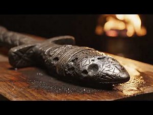 Extreme Rust Removal! Restoring an Ancient Rusted Dagger Found in the Ground (Unreal Transformation)