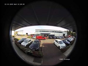 Hikvision DS-2CD63C2F-IVS 12MP External Fisheye Camera