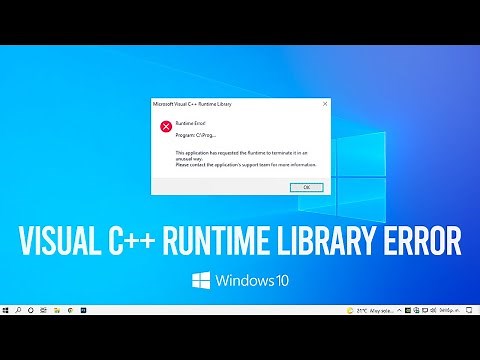 Microsoft Visual C++ Runtime Library Error SOLUCION Windows 10 / 11