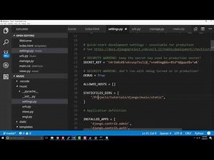 How to Render CSS with Python Django
