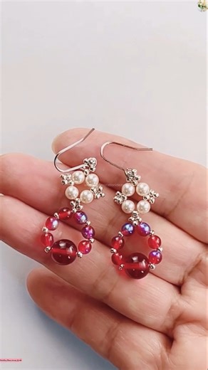 14K views · 233 reactions | DIY Cute Earrings Tutorial 殺殺 #fbreelsfypシ゚viralシ #fbpost2025シ #foryoupageシforyou #viralpost2025シ #viralpost #followersreelsfypシ゚viralシfypシ゚viralシalシ #followersreels #viralreelschallenge #foryoupageシ #viewers #tranding | Wedding Decoration Ideas | Facebook