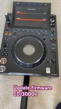 #alphatheta #cdj3000x #firmwareupdate #pioneer #dj important update your firmware to the latest ✌️