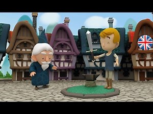 MERLIN THE MAGICIAN: English fairy tale for kids