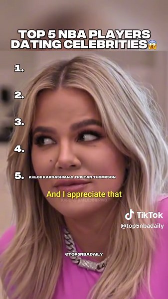 Top 5 NBA Players in Celebrity Relationships