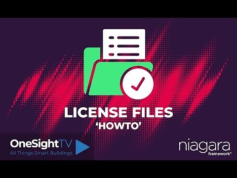 HOW TO: Manually load Tridium Niagara license files (4 & AX)