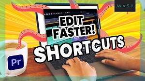 10 atajos de teclado de Premiere Pro para editar - MASV