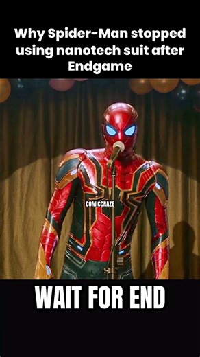 🙄Why Spider-Man Stopped Using Nanotech Suit After Endgame | Ft. Die With A Smile