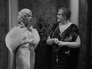 "Dinner at Eight" (1933) - final scene, one of the funniest, greatest double takes in film history, with Jean Harlow and Marie Dressler. 😂.. Laughter is heard off camera! 😆 Possibly a crew member? Who knows? 🤣 I once quoted these lines at work to a few coworkers, imitating the voices of the actors, and they LAUGHED LOUDLY. It was a professional business office, and everyone turned and looked. I was embarrassed! 😄😄😄 | Jeffrey Klein