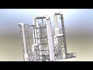 Two-Stage SO2 Scrubber for Waste Oil Recycler