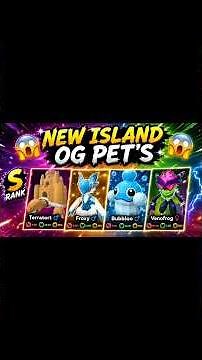 catch a monster Roblox #new update # new island # epic pet's #new spon pet 😱