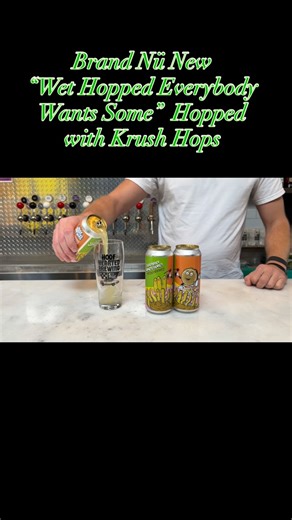 Hoof Hearted Brewing on Instagram: "“Everybody Wants Some” Wet Hopped DIPA made with Krush™️ Cryo Fresh Hops. Krush has been a favorite hop of ours for a few years back when it was called HBC 586. Krush pushes the flavor wheel into the red with notes of Mango 🥭, Guava, and Citrus 🍊 Available on draft and to go in cans at both @hoofheartedbrewing_5thave and the OG Marengo Dojo. #morehopsthanbrains #ohiobeer #hops #canrelease #freshhops #wethops"