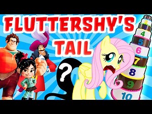 Ralph Breaks the Internet Layer Cake Game! W/ My Little Ponies, Vanellope and Poppy