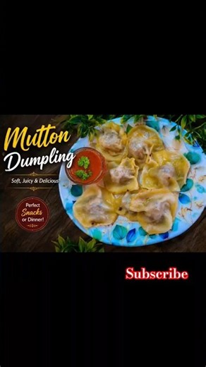 Soft & Juicy Mutton Dumplings 🥟(Mouth-Watering Mutton Dumplings) 🤤 |