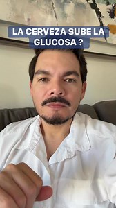 1.6M views · 20K reactions | La cerveza sube la glucosa ?  ⚠️ Este contenido es educativo y no sustituye la valoración médica. Consulta siempre a tu médico antes de hacer cualquier cambio. #DiabetesTipo2 #ControlDeAzúcar #SaludMetabólica #PrevenciónDiabetes #ReelsEducativos | Dr. Guillermo Vargas | Facebook