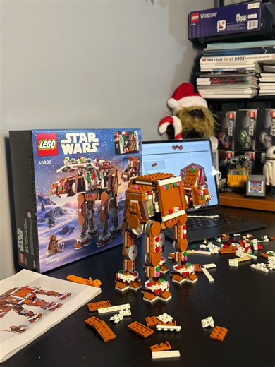Building a Sweet Walker – #lego Gingerbread AT-AT #40806 #starwars