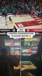 12K views · 133 reactions | The control room went OFF during the Michigan State vs. Maryland buzzer beater   : Big Ten Network | CBS Sports College Basketball | Facebook