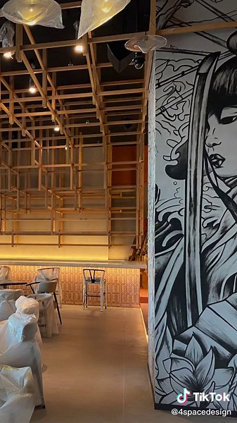 Japanese Bar Design. #interiordesign #foryou #design #restaurantdesign #architecture #japanesebar #japaneserestaurant #japanesefood