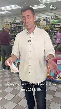 Is this the luckiest store in New Jersey to buy lottery tickets at?