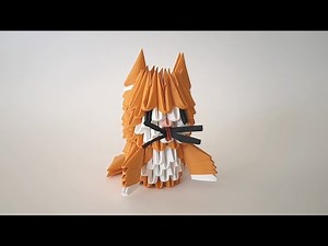 CHAT - Origami 3D Tutoriel