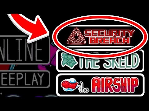 Don't Play This FNAF Security Breach Map in Among Us.. 😨