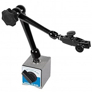 DG61003 Replacement Regular Duty Dial Gage Holder Mag Base w/Metal Fine Adjustment Magnetic Base Dial & Test Indicator Holder