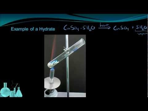 Chemistry 9.3 Hydrates