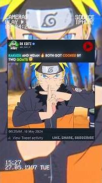 Naruto First Rasenshuriken Hit 🤯🥶
