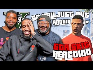 Hilarious GTA 5 Skit! | Reacting to ItsReal85Vids’ "When You See Your Friends Hanging Out"