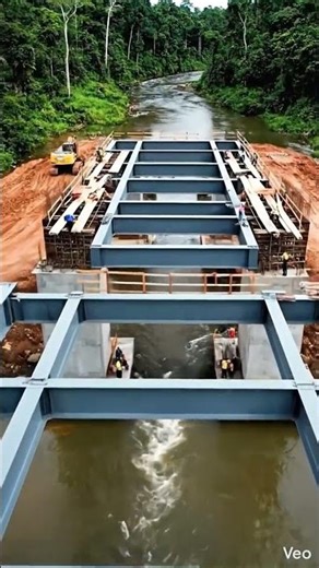 Construction of Bridges and Roads - Session 28 #construction #timelapse #shortvideo #shorts