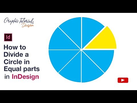 How to Divide a Circle in Equal Parts in Adobe Indesign